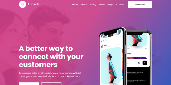 Appside - App Landing Page