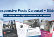 Responsive Posts Carousel WordPress Plugin