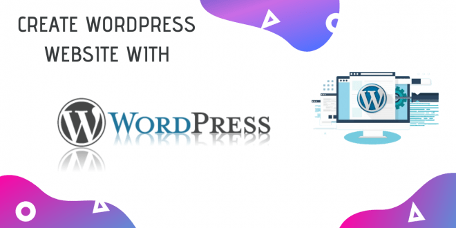 make website with WordPress