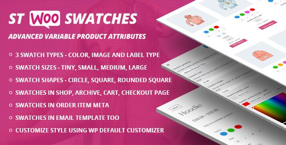 WooCommerce Swatches ( Color, Image and Label Swatch )