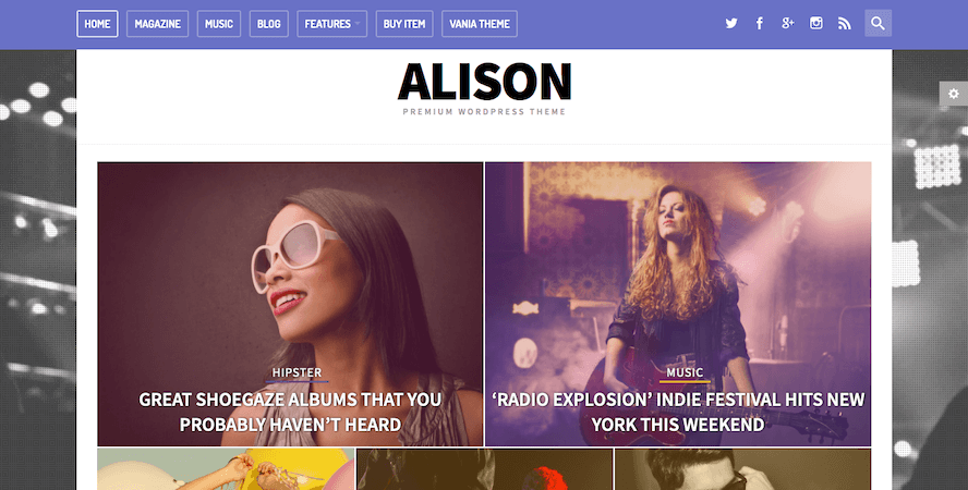 Alison – Premium WordPress Theme