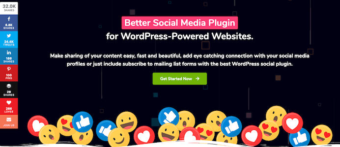 The Best WordPress Social Media Plugin - Easy Social Share Buttons