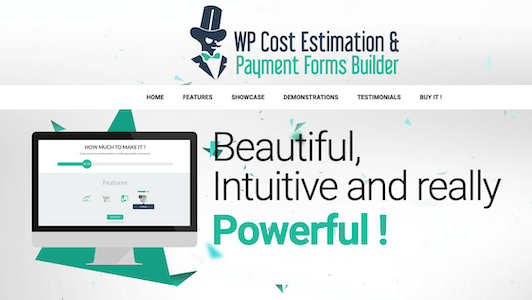 WP Cost Estimation Payment Forms Builder – The #1 Cost estimation payment forms builder for WordPress