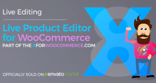 woocommerce live product editor.